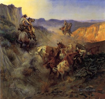 『ザ・スリック・イヤー』西部劇出身のアメリカ人チャールズ・マリオン・ラッセル Oil Paintings